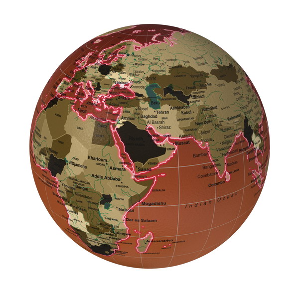 星球图片-科技图 恒星 卫星 行星 星系 棕色代表