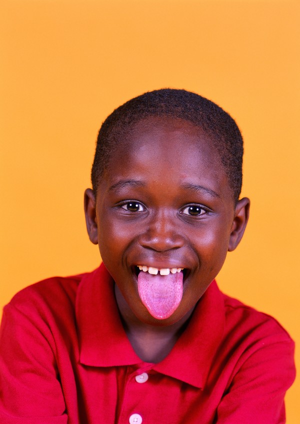 欢乐儿童图片-儿童图 黑人 孩子 舌头,儿童,欢乐