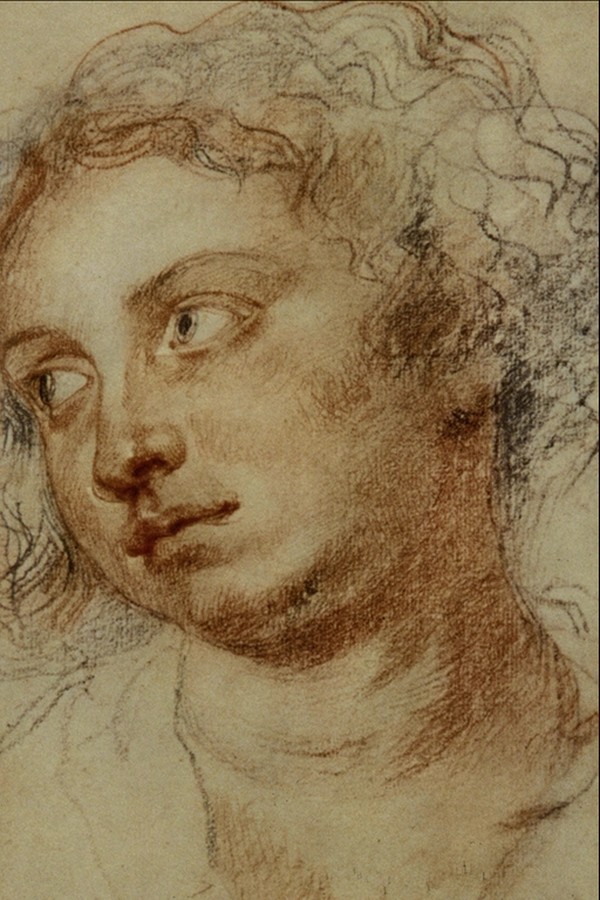 人物素描图片-国外传世名画图 无助 孤单 无奈