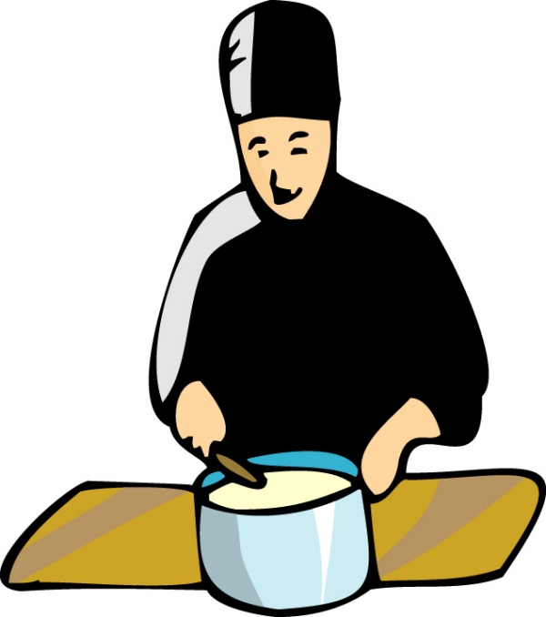 卡通厨师做饭头像图片