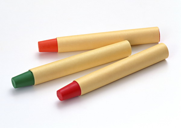 公用品图片-商业金融图 办公腊笔 红色 绿色,商