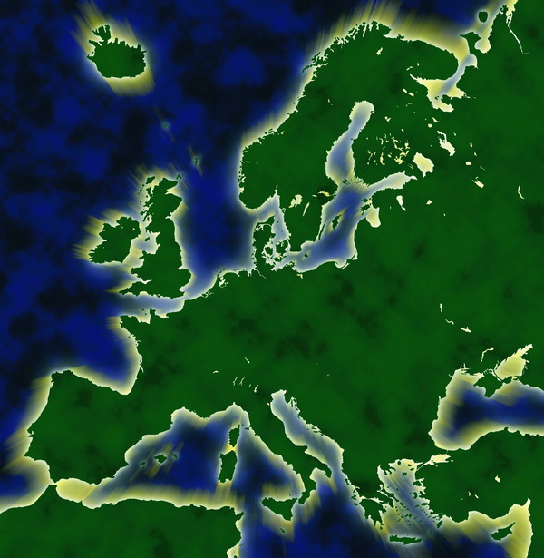 地球剖析图片-科技图欧洲板块轮廓,科技,地球剖