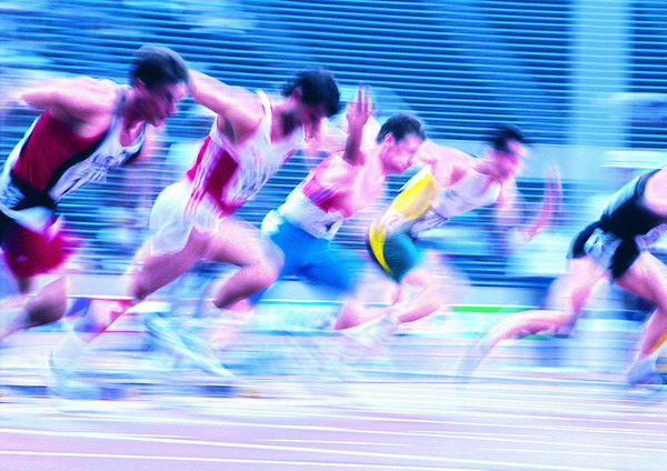 最后冲刺图片-运动图 跑步