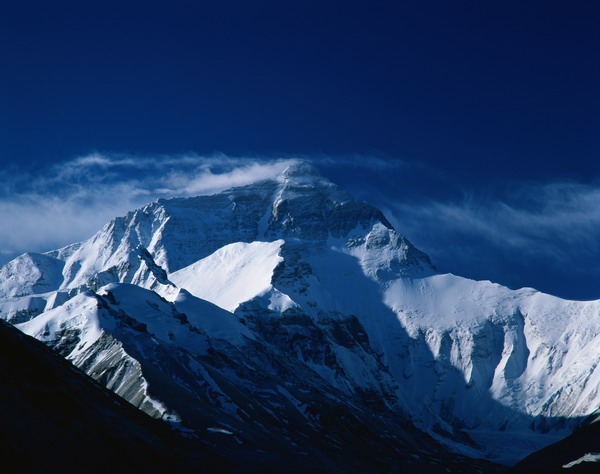 名山风景图片-自然风景图 冰山雪地 雪山 直上