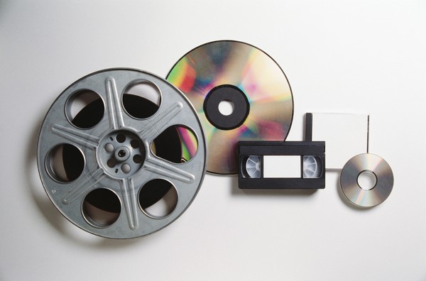 影视制作图片-科技图 碟片 放映机 卡带,科技,影