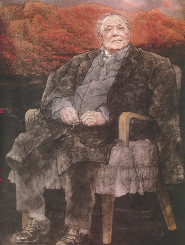 人物名画-中国现代名画