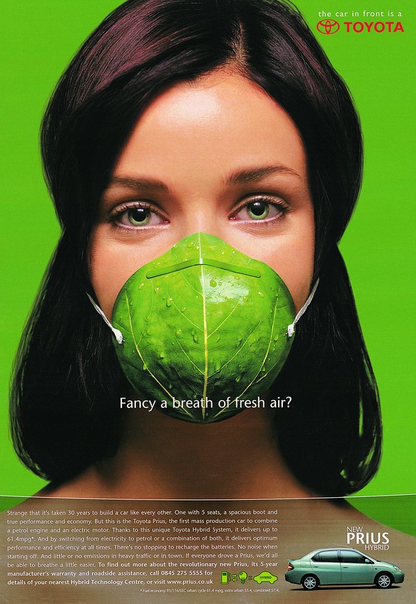 汽车图片-广告经典作品图 口罩 绿色 汽车,广告