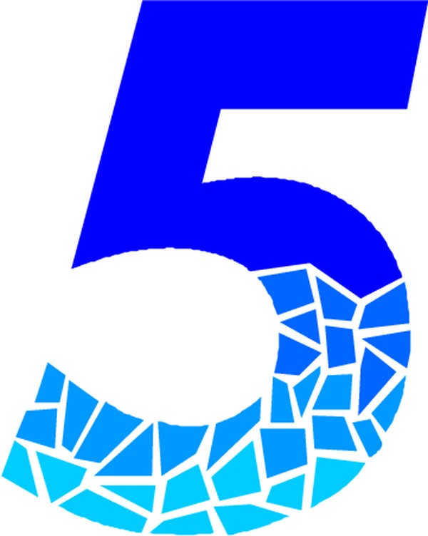 数字5创意logo设计|数字5创意logo设计