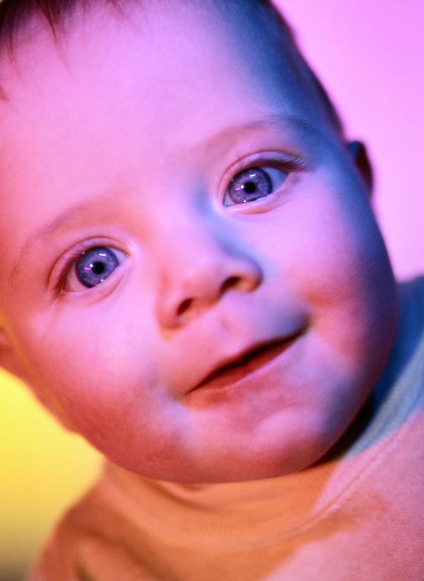 婴儿图片-人物图 双眼皮 圆脸 圆下巴,人物,婴儿