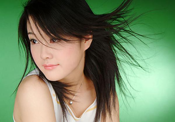 <em>靓妹</em>一族<em>图片</em>-人物图 美女 长发 飘逸 清纯 面部