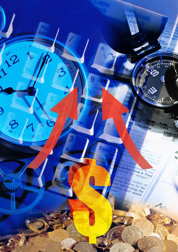 合成网络图片-科技图 钟表 时间 键盘,科技,合成