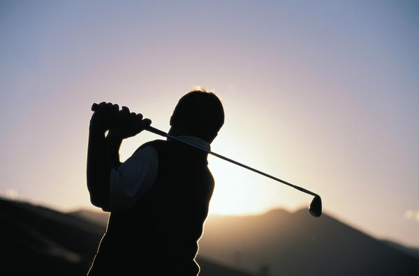 休闲高尔夫图片-运动图 球杆 动作 太阳,运动,休闲高尔夫