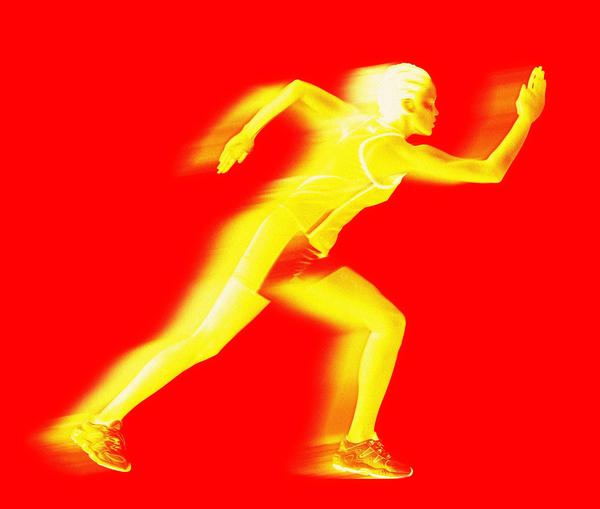 抽象生活图片-抽象图 人物 跑步 生活,抽象,抽象