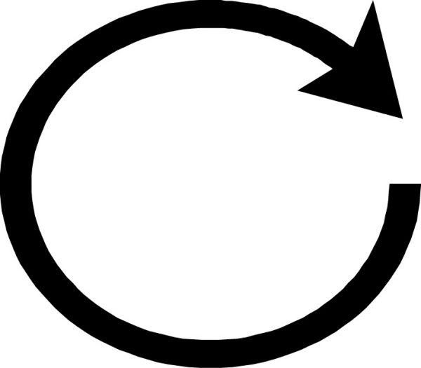 圆形箭头+指示箭头-标识图形-标识图形